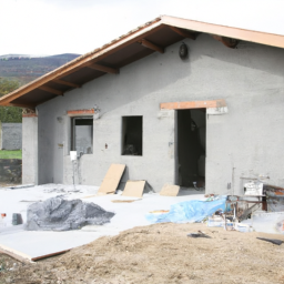 Surélévation de maison pour création d'un espace de lecture Bandraboua